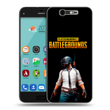 Силиконовый чехол на ZTE Blade S7 с принтом PUGB ПАГБ Силиконовый чехол на ZTE Blade S7 с принтом PUGB ПАГБ