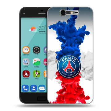 Силиконовый чехол на ZTE Blade S7 с принтом PSG ПСЖ