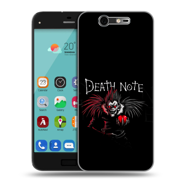Силиконовый чехол на ZTE Blade S7 с принтом Death note Тетрадь смерти Силиконовый чехол на ZTE Blade S7 с принтом Death note Тетрадь смерти