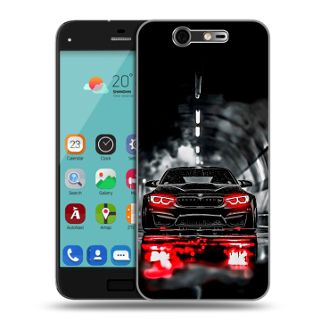 Силиконовый чехол на ZTE Blade S7 с принтом BMW БМВ Силиконовый чехол на ZTE Blade S7 с принтом BMW БМВ