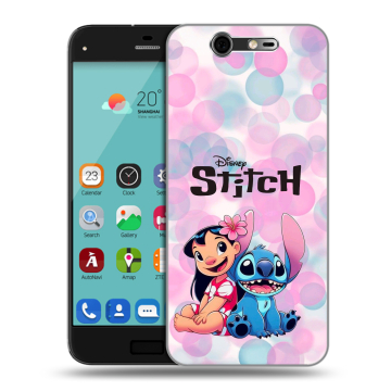 Силиконовый чехол на ZTE Blade S7 с принтом Лило и Стич Силиконовый чехол на ZTE Blade S7 с принтом Лило и Стич