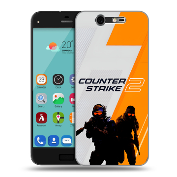 Силиконовый чехол на ZTE Blade S7 с принтом Counter Strike Силиконовый чехол на ZTE Blade S7 с принтом Counter Strike