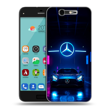 Силиконовый чехол на ZTE Blade S7 с принтом Mercedes Мерседес Силиконовый чехол на ZTE Blade S7 с принтом Mercedes Мерседес
