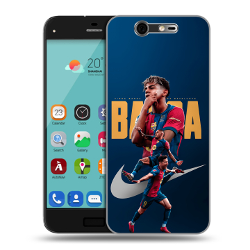 Силиконовый чехол на ZTE Blade S7 с принтом Барселона Barca Yamal Силиконовый чехол на ZTE Blade S7 с принтом Барселона Barca Yamal