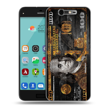 Силиконовый чехол на ZTE Blade S7 с принтом Доллар деньги Силиконовый чехол на ZTE Blade S7 с принтом Доллар деньги