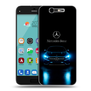 Силиконовый чехол на ZTE Blade S7 с принтом Mercedes Мерседес Силиконовый чехол на ZTE Blade S7 с принтом Mercedes Мерседес