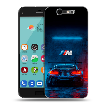 Силиконовый чехол на ZTE Blade S7 с принтом BMW БМВ Силиконовый чехол на ZTE Blade S7 с принтом BMW БМВ