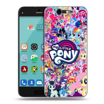 Силиконовый чехол на ZTE Blade S7 с принтом My little pony Дружба чудо Силиконовый чехол на ZTE Blade S7 с принтом My little pony Дружба чудо