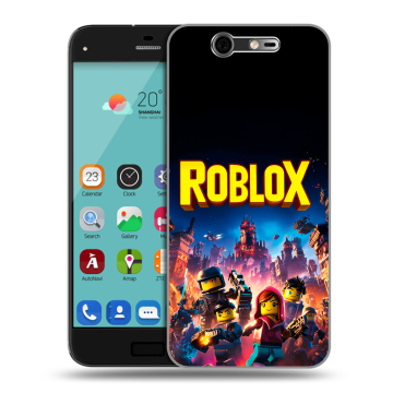 Силиконовый чехол на ZTE Blade S7 с принтом Roblox Роблокс Силиконовый чехол на ZTE Blade S7 с принтом Roblox Роблокс