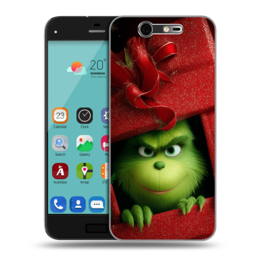 Силиконовый чехол на ZTE Blade S7 с принтом Новый год