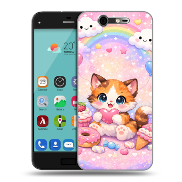 Силиконовый чехол на ZTE Blade S7 с принтом для девочек Силиконовый чехол на ZTE Blade S7 с принтом для девочек