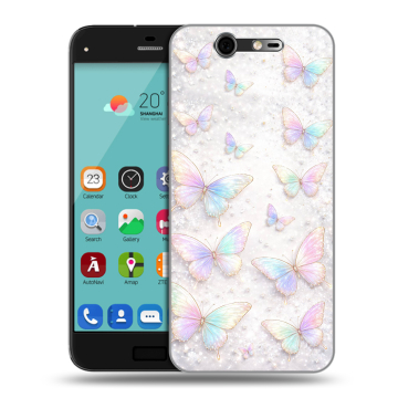 Силиконовый чехол на ZTE Blade S7 с принтом женский Силиконовый чехол на ZTE Blade S7 с принтом женский