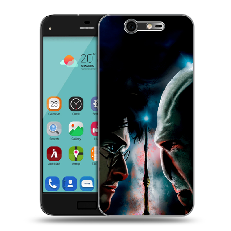 Силиконовый чехол на ZTE Blade S7 с принтом Гарри Поттер Harry Potter Силиконовый чехол на ZTE Blade S7 с принтом Гарри Поттер Harry Potter