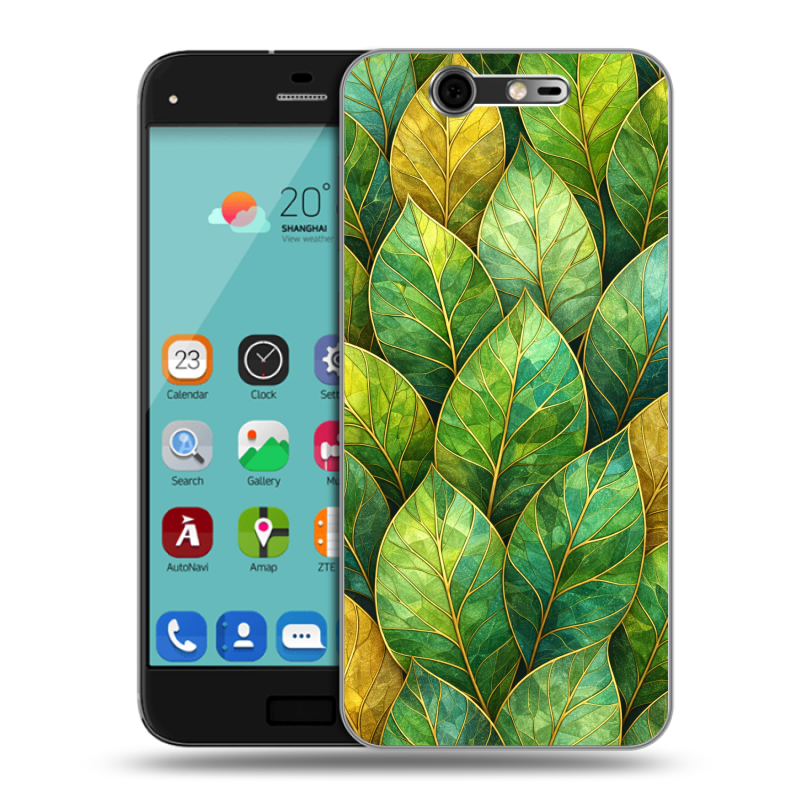 Силиконовый чехол на ZTE Blade S7 с принтом женский Силиконовый чехол на ZTE Blade S7 с принтом женский