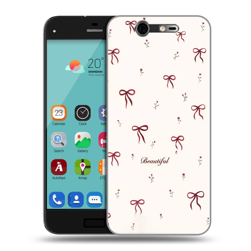 Силиконовый чехол на ZTE Blade S7 с принтом для девочек Силиконовый чехол на ZTE Blade S7 с принтом для девочек