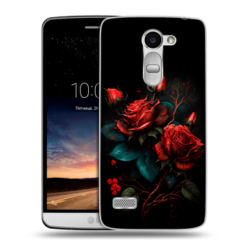 Пластиковый чехол на LG Ray с принтом Розы красные Пластиковый чехол на LG Ray с принтом Розы красные