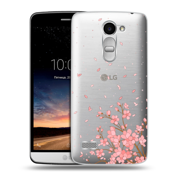 Пластиковый чехол на LG Ray с принтом Ветка сакуры