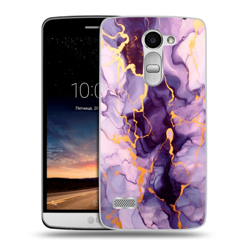 Пластиковый чехол на LG Ray с принтом Мрамор