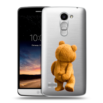 Пластиковый чехол на LG Ray с принтом Медведь