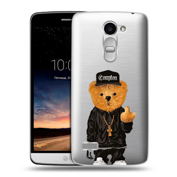 Пластиковый чехол на LG Ray с принтом Плюшевый медведь