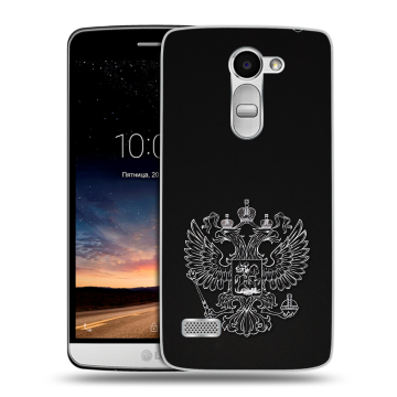 Пластиковый чехол на LG Ray с принтом Герб России