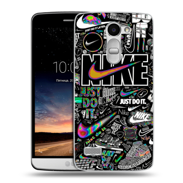 Пластиковый чехол на LG Ray с принтом Найк Пластиковый чехол на LG Ray с принтом Найк