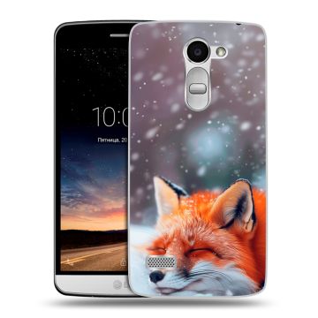 Пластиковый чехол на LG Ray с принтом лиса Пластиковый чехол на LG Ray с принтом лиса