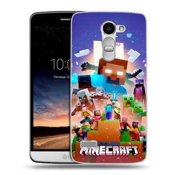 Пластиковый чехол на LG Ray с принтом Майнкрафт Minecraft Пластиковый чехол на LG Ray с принтом Майнкрафт Minecraft