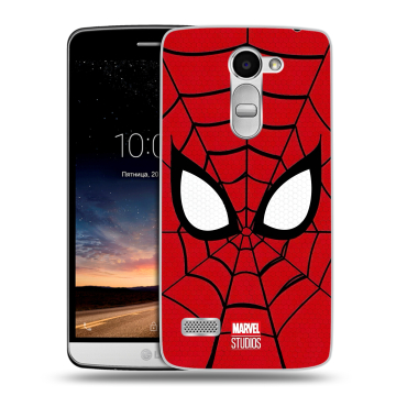 Пластиковый чехол на LG Ray с принтом человек паук spiderman Пластиковый чехол на LG Ray с принтом человек паук spiderman