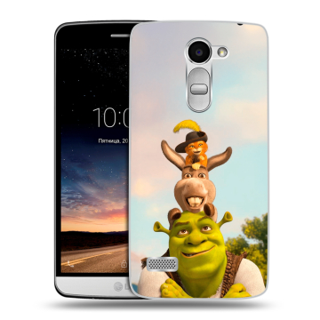 Пластиковый чехол на LG Ray с принтом Шрек Shrek Пластиковый чехол на LG Ray с принтом Шрек Shrek