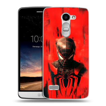 Пластиковый чехол на LG Ray с принтом человек паук spiderman Пластиковый чехол на LG Ray с принтом человек паук spiderman