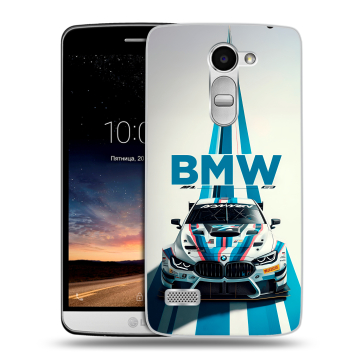 Пластиковый чехол на LG Ray с принтом БМВ BMW Пластиковый чехол на LG Ray с принтом БМВ BMW