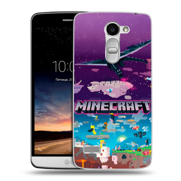 Пластиковый чехол на LG Ray с принтом Майнкрафт Minecraft Пластиковый чехол на LG Ray с принтом Майнкрафт Minecraft