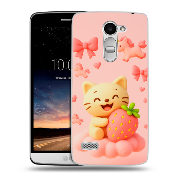 Пластиковый чехол на LG Ray с принтом для девочек