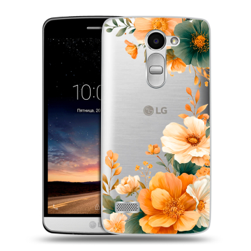 Пластиковый чехол на LG Ray с принтом Цветы принт Пластиковый чехол на LG Ray с принтом Цветы принт