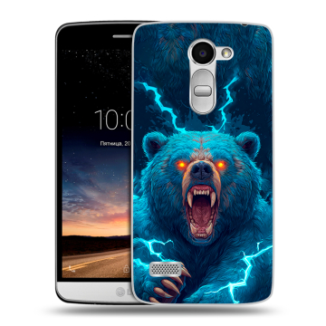 Пластиковый чехол на LG Ray с принтом Медведь Пластиковый чехол на LG Ray с принтом Медведь