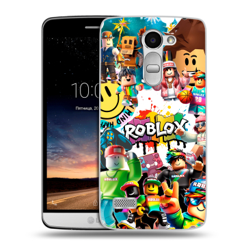 Пластиковый чехол на LG Ray с принтом Roblox Роблокс Пластиковый чехол на LG Ray с принтом Roblox Роблокс