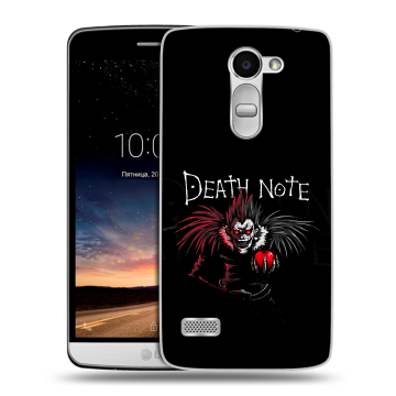 Пластиковый чехол на LG Ray с принтом Death note Тетрадь смерти