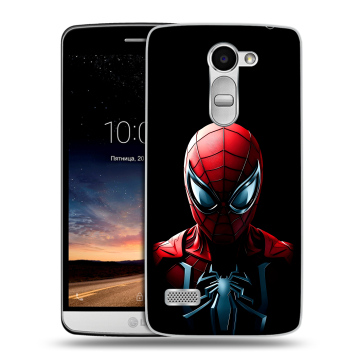 Пластиковый чехол на LG Ray с принтом Spiderman Человек паук