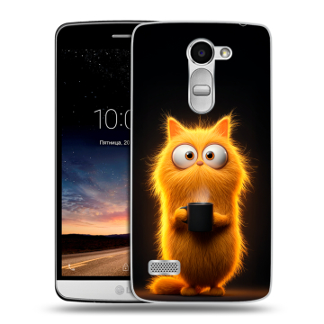 Пластиковый чехол на LG Ray с принтом Смешной кот Пластиковый чехол на LG Ray с принтом Смешной кот