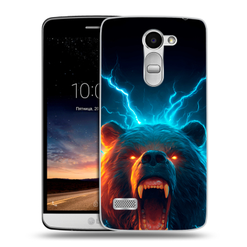 Пластиковый чехол на LG Ray с принтом Медведь Пластиковый чехол на LG Ray с принтом Медведь