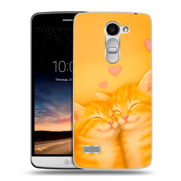 Пластиковый чехол на LG Ray с принтом Милые котята