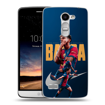 Пластиковый чехол на LG Ray с принтом Барселона Barca Yamal Пластиковый чехол на LG Ray с принтом Барселона Barca Yamal