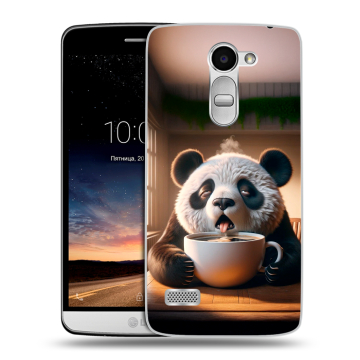 Пластиковый чехол на LG Ray с принтом смешная панда Пластиковый чехол на LG Ray с принтом смешная панда