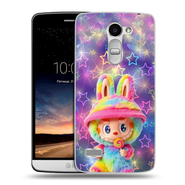 Пластиковый чехол на LG Ray с принтом Labubu Лабубу Пластиковый чехол на LG Ray с принтом Labubu Лабубу