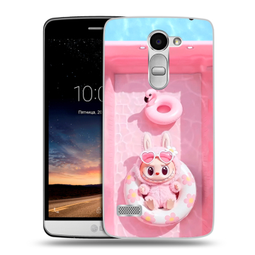 Пластиковый чехол на LG Ray с принтом Labubu Лабубу Пластиковый чехол на LG Ray с принтом Labubu Лабубу