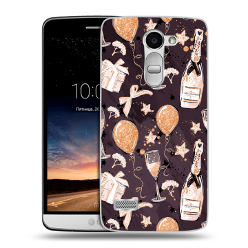Пластиковый чехол на LG Ray с принтом Новый год Пластиковый чехол на LG Ray с принтом Новый год