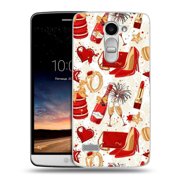 Пластиковый чехол на LG Ray с принтом Новый год Пластиковый чехол на LG Ray с принтом Новый год