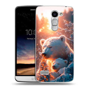 Пластиковый чехол на LG Ray с принтом Новый год Пластиковый чехол на LG Ray с принтом Новый год