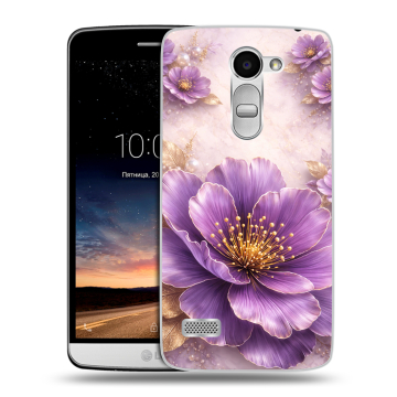 Пластиковый чехол на LG Ray с принтом женский